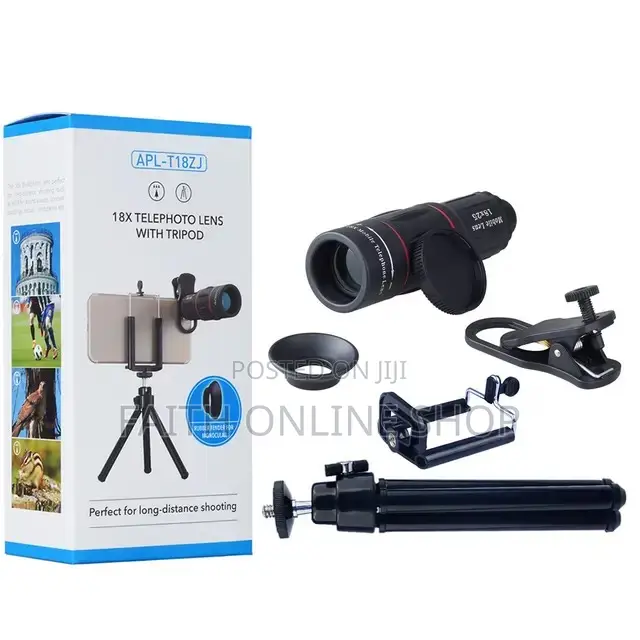 Apexel 18*25 Telescope Lens With Tripod