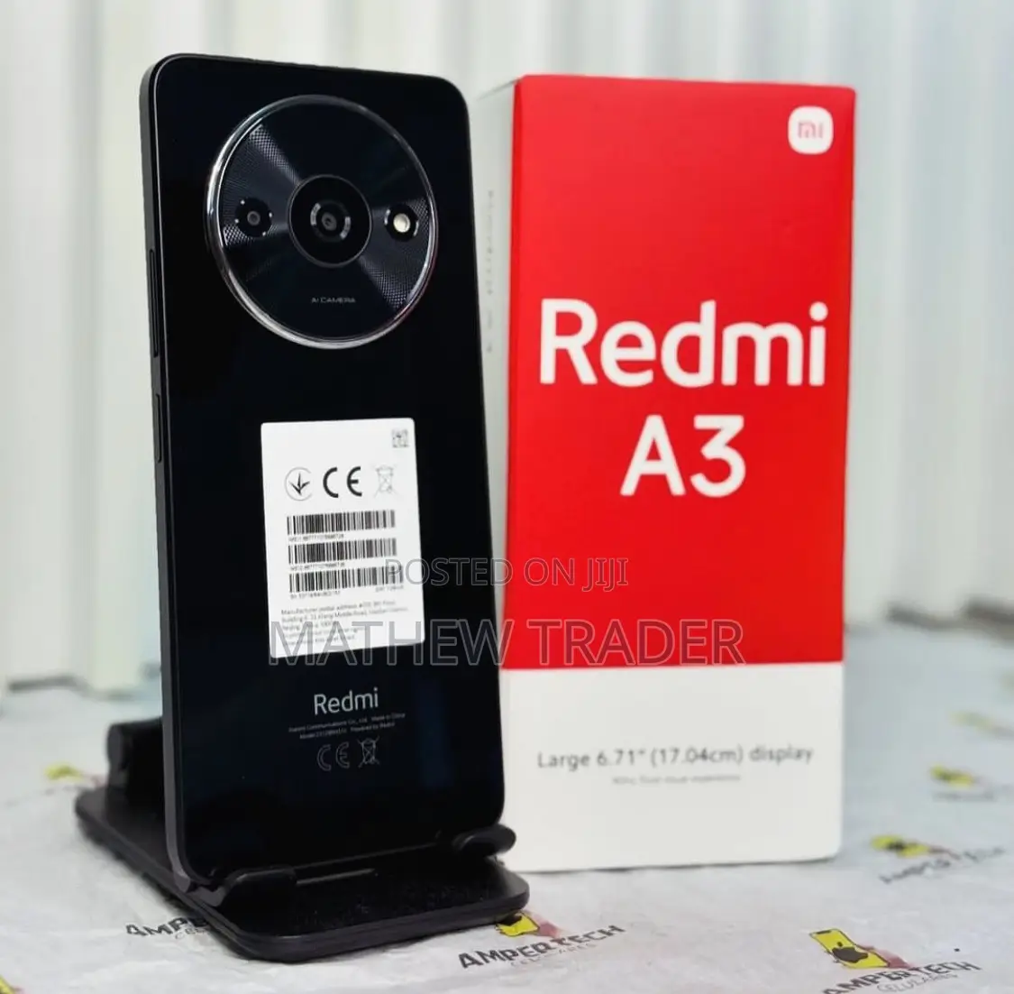 New Xiaomi Redmi A3 64 GB Black
