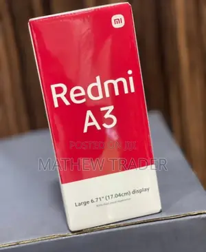 New Xiaomi Redmi A3 64 GB Black
