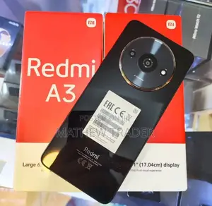 New Xiaomi Redmi A3 128 GB Black