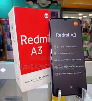 New Xiaomi Redmi A3 128 GB Black