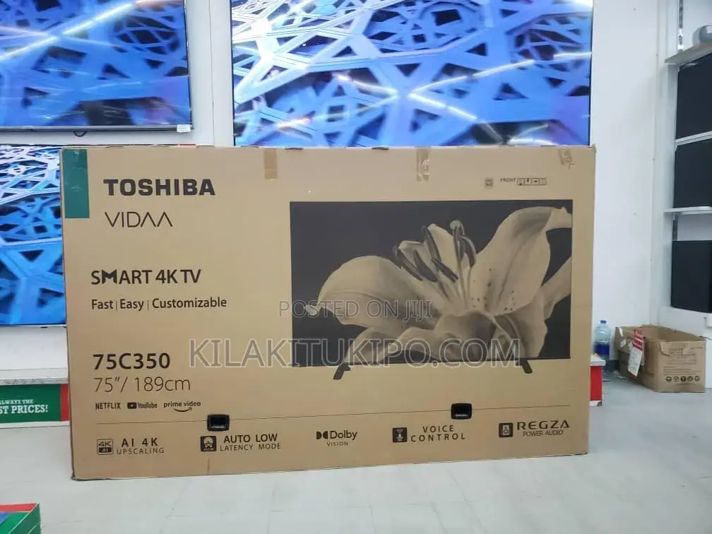 Toshiba Vidaa Uhd TV Inch 75