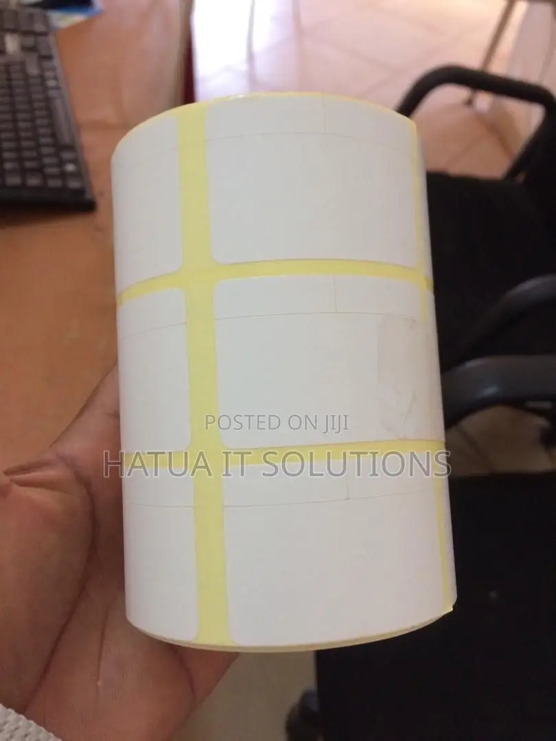 Direct Thermal Barcode Label 34mmx50mm, 3 Across
