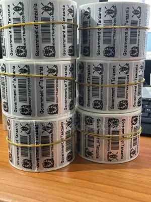 Silver Void Alimium Asset Label Rolls 50MMX25MM