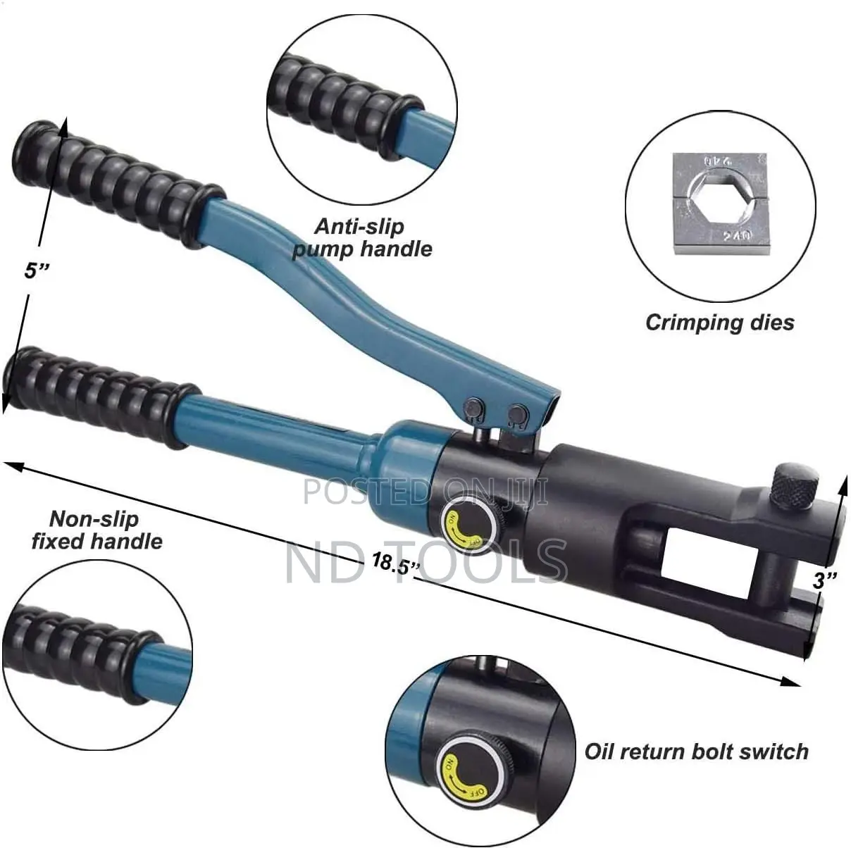 Hydraulic Crimping Tool Crimper Plier YQK 300