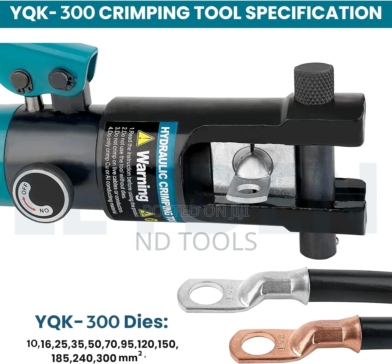 Hydraulic Crimping Tool Crimper Plier YQK 300