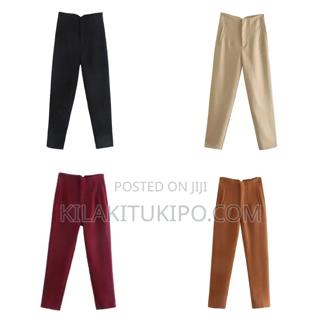 High Waist Size Trousers