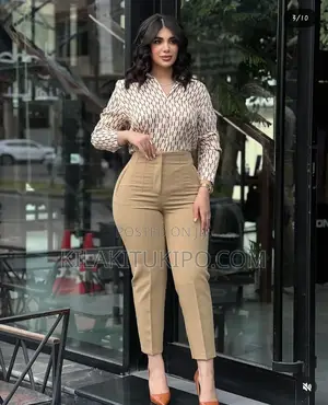 High Waist Size Trousers