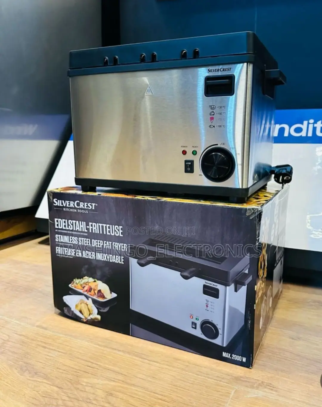 Silver Crest Deep Fryer 8 Liters (Double)