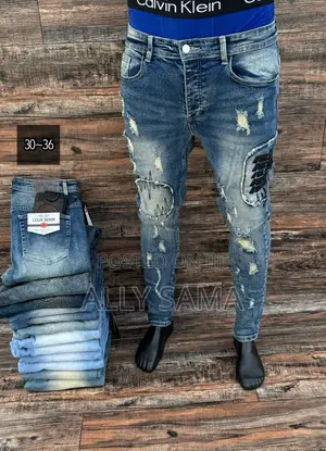 Mens Jeans Brown Good Quality
