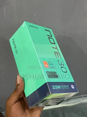 New Infinix Note 30 256 GB