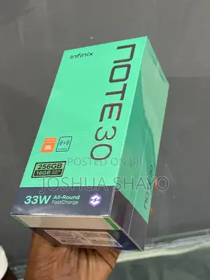 New Infinix Note 30 256 GB