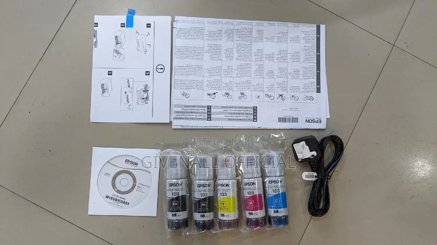 Ofa Ofa = Epson Printa Ya Rangi Printing, Copy Na Scan Imara