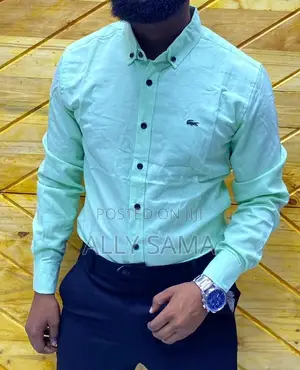 Mens Shirt Lacoste Cotton