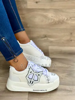 Womens Sneakers Nakef Wolf White