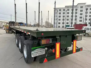 Ready to Order From China Brand New Flat Semi-Trailer