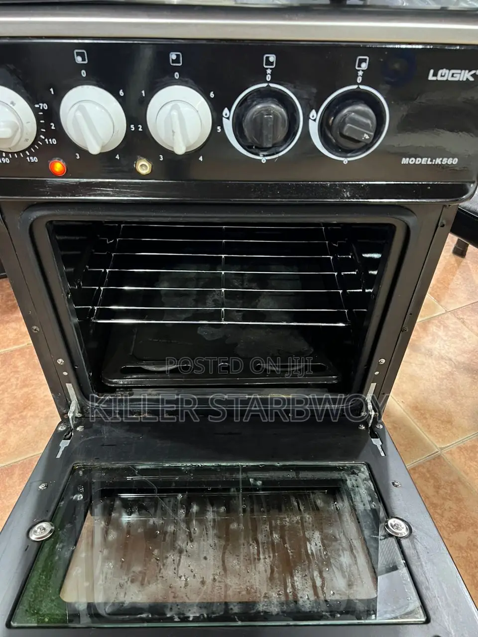 Cooker, Plate 2 Gas, 2 Umeme , Oven Umeme