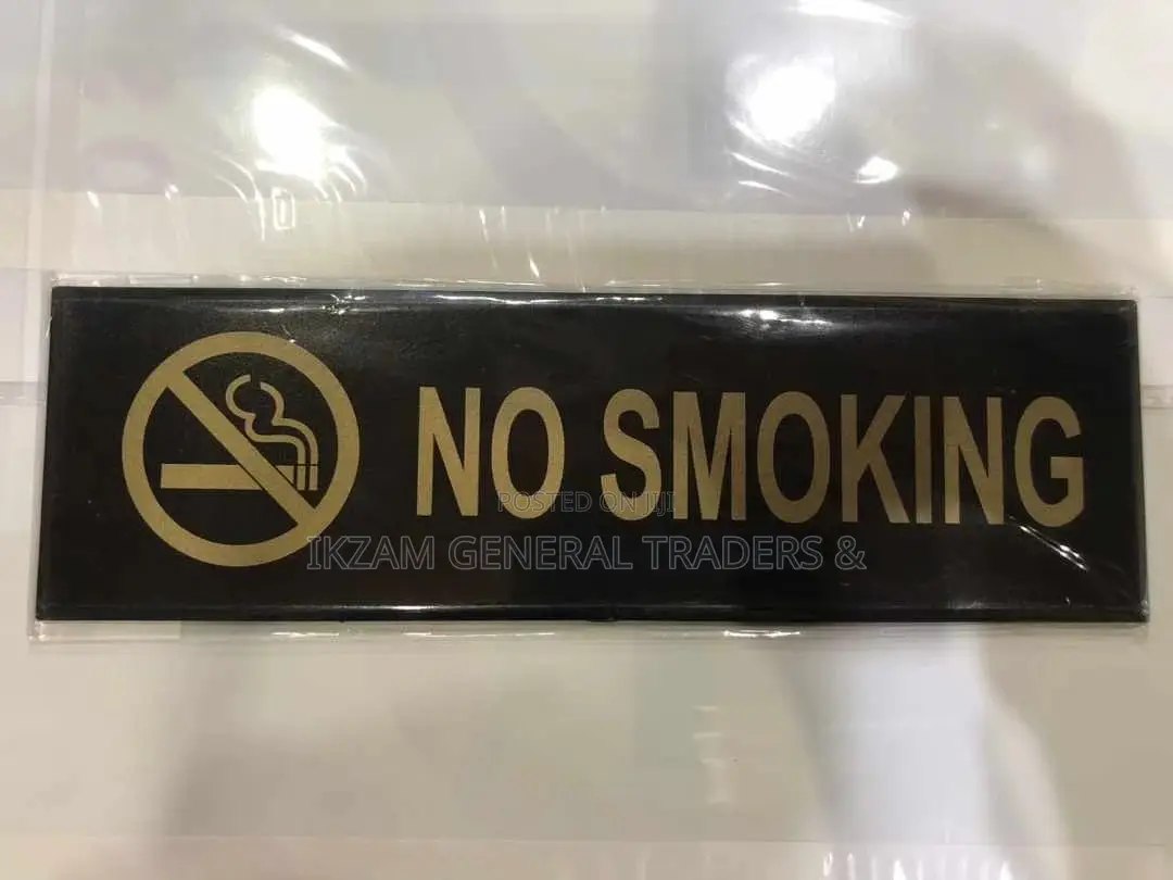 Smoking Sticker