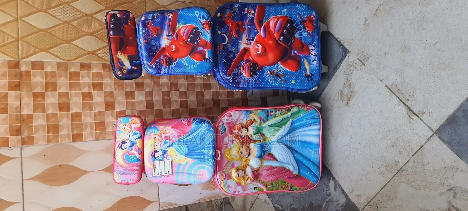3pcs Trolley School Bag Original