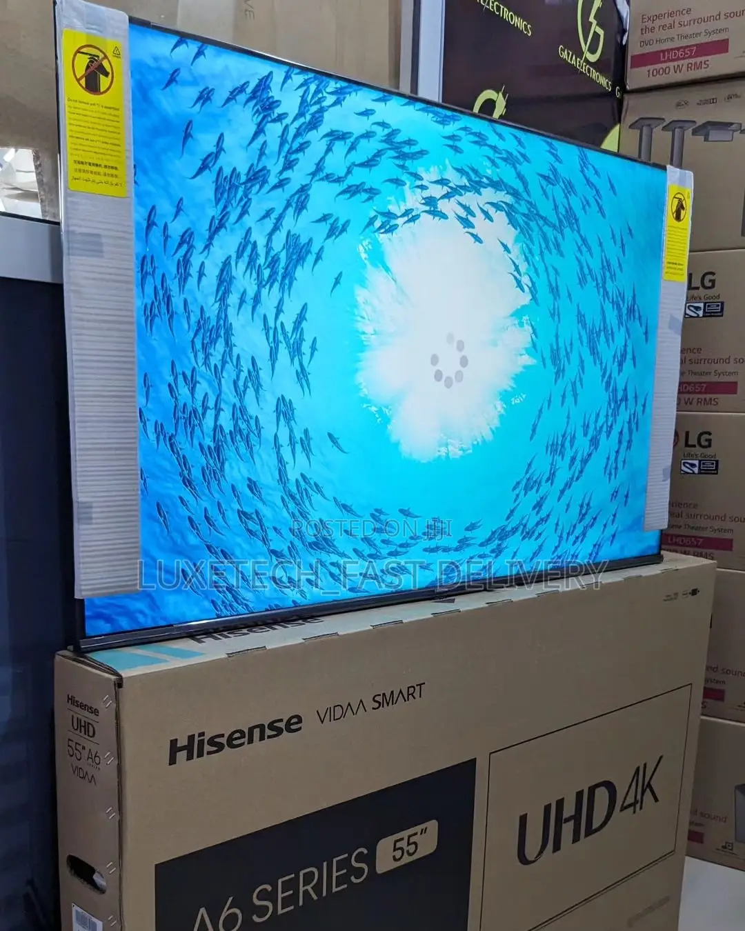 Hisense 55 Inch Smart Uhd Tv High Resolution