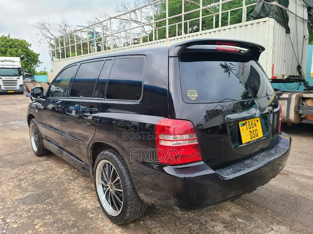 Toyota Kluger 2006 Black