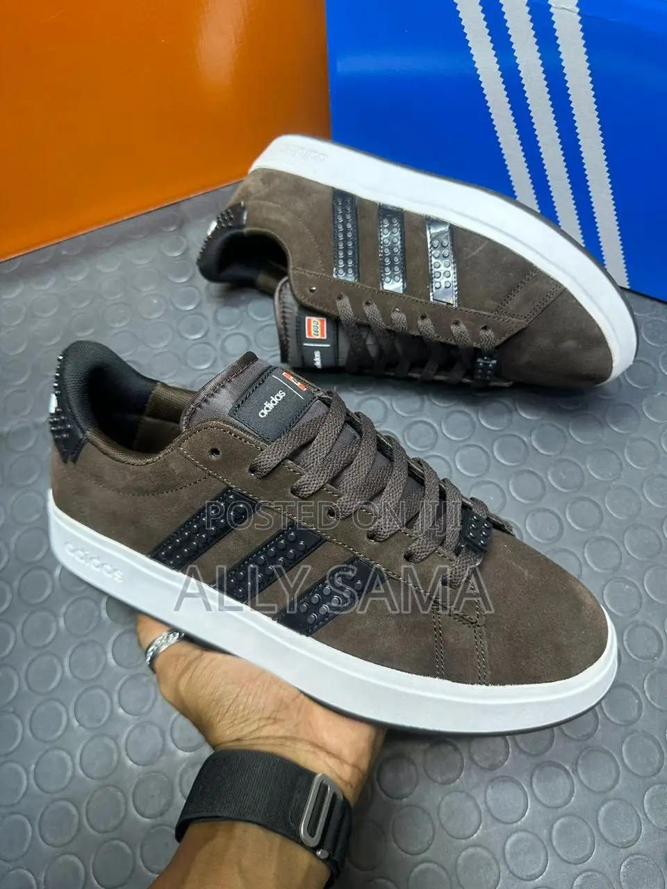 Mens Sneakers Adidas Original Material Leather