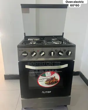 Alitop Oven 60*60 Gas Tatu Umeme Moja Oven