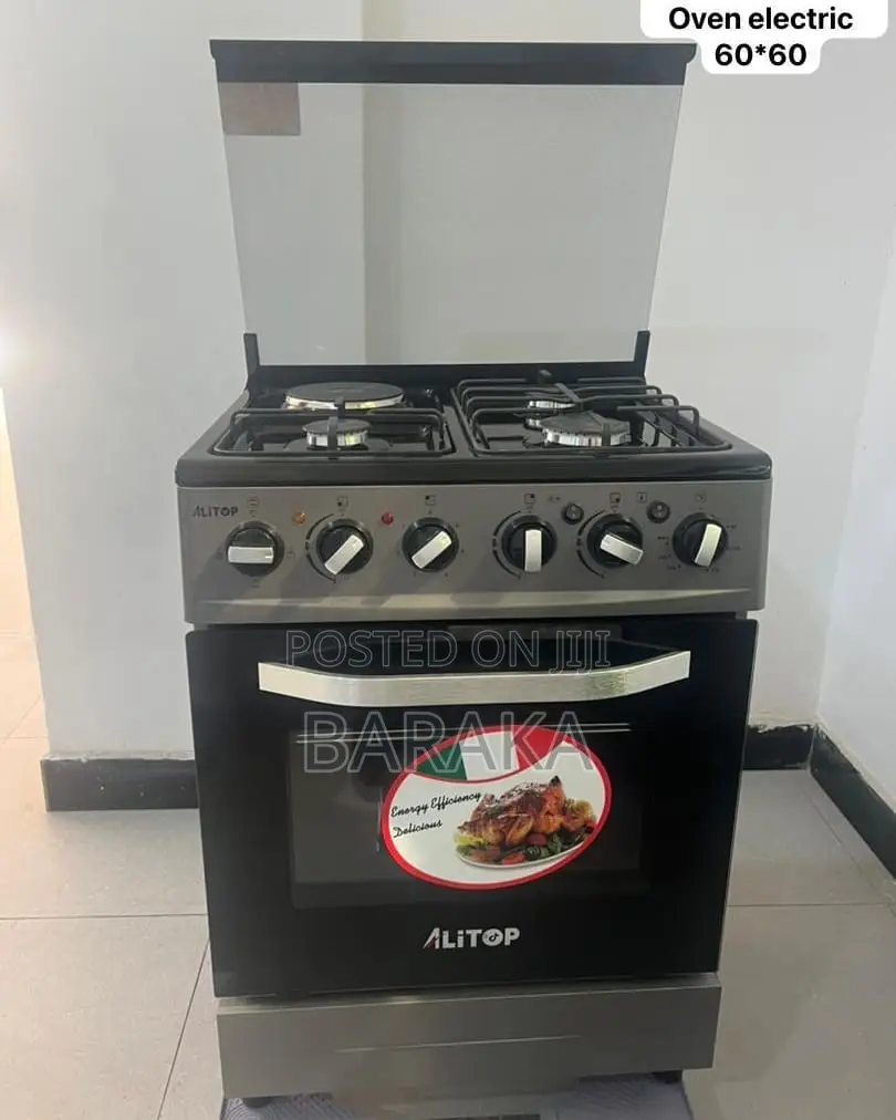 Alitop Oven 60*60 Gas Tatu Umeme Moja Oven