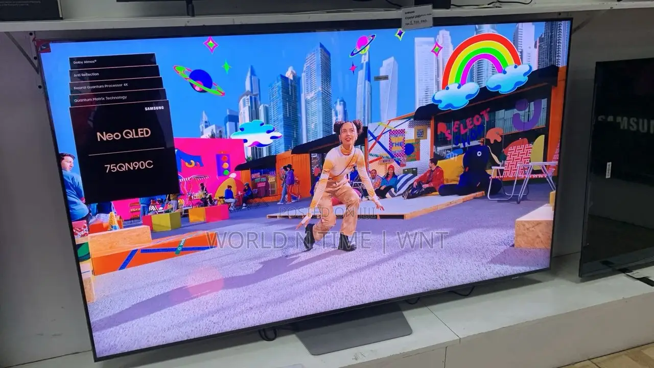 Samsung 75" QN90C QHDR 32x Neoslim Dolbyatmos QLED UHD.