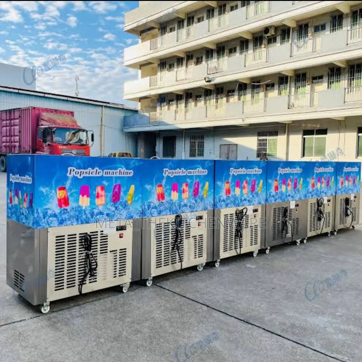 Commercial Popsicle Machine Cy80- 2 Tray