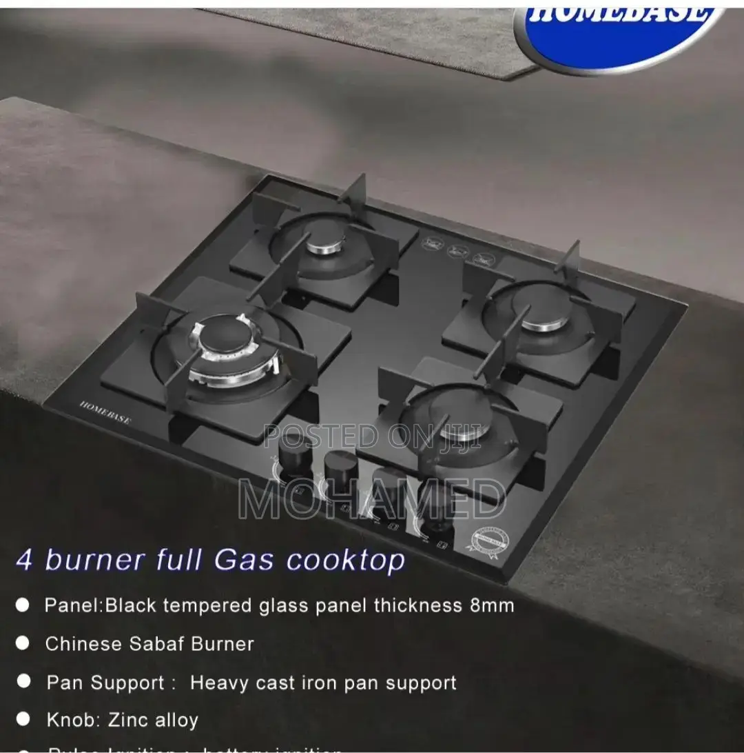 Homebase 4 Gas Burners/Jiko