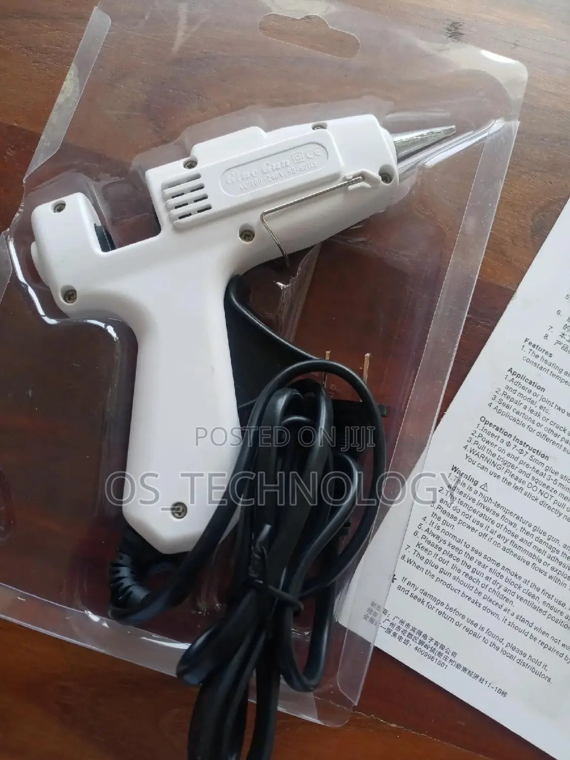 New Original Glue Gun 20W Ikiwa Na Stendi Yake.Fast Heat.