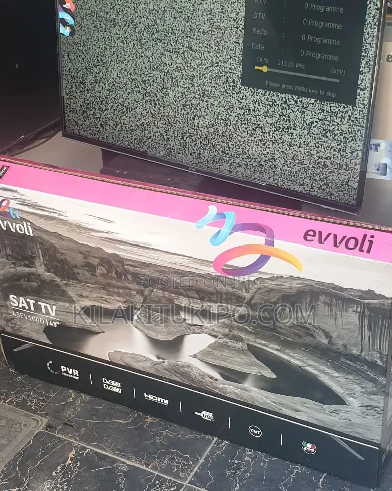 Evvoli LED Satellite TV Inch 43