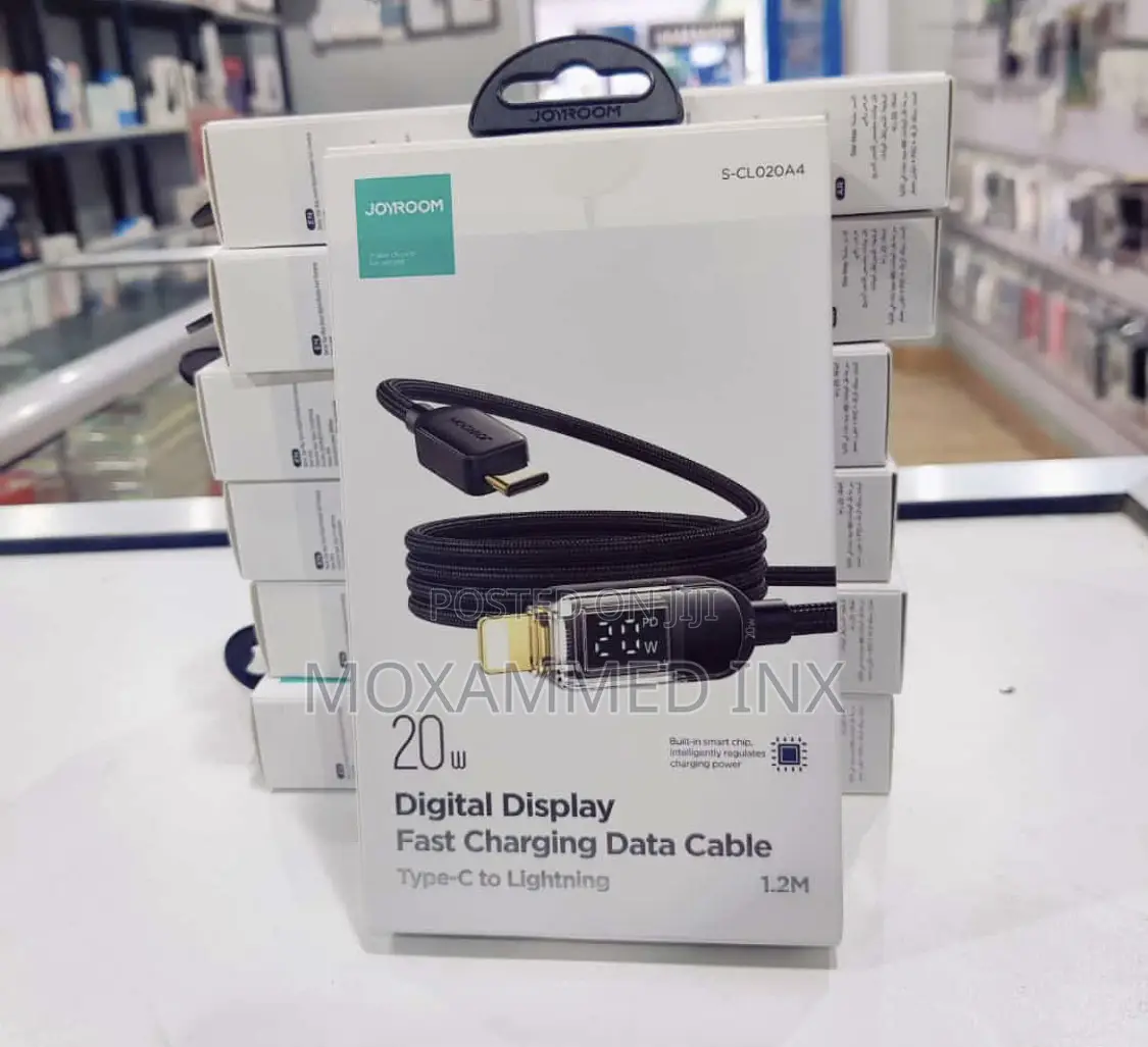 Type C Cable to Lightning With Digital Display