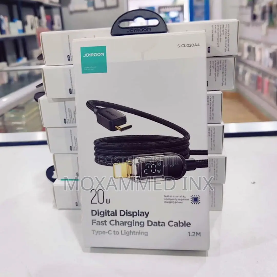 Type C Cable to Lightning With Digital Display
