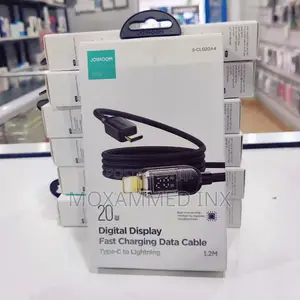 Type C Cable to Lightning With Digital Display