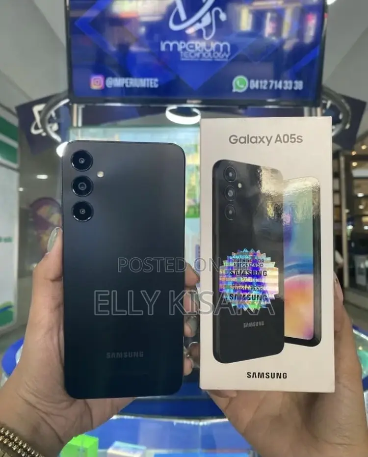 New Samsung Galaxy A05s 128 GB Black