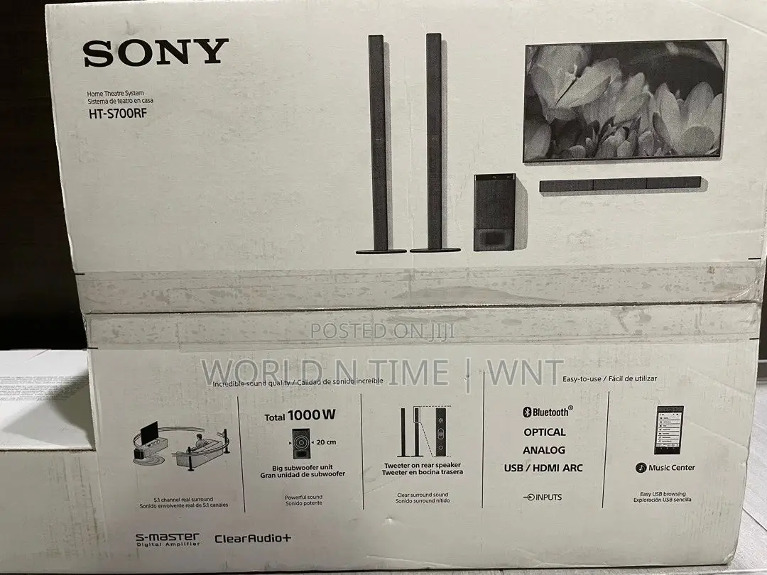Sony 1000W Ht-S700rf - 5.1ch Home Cinema Soundbar System