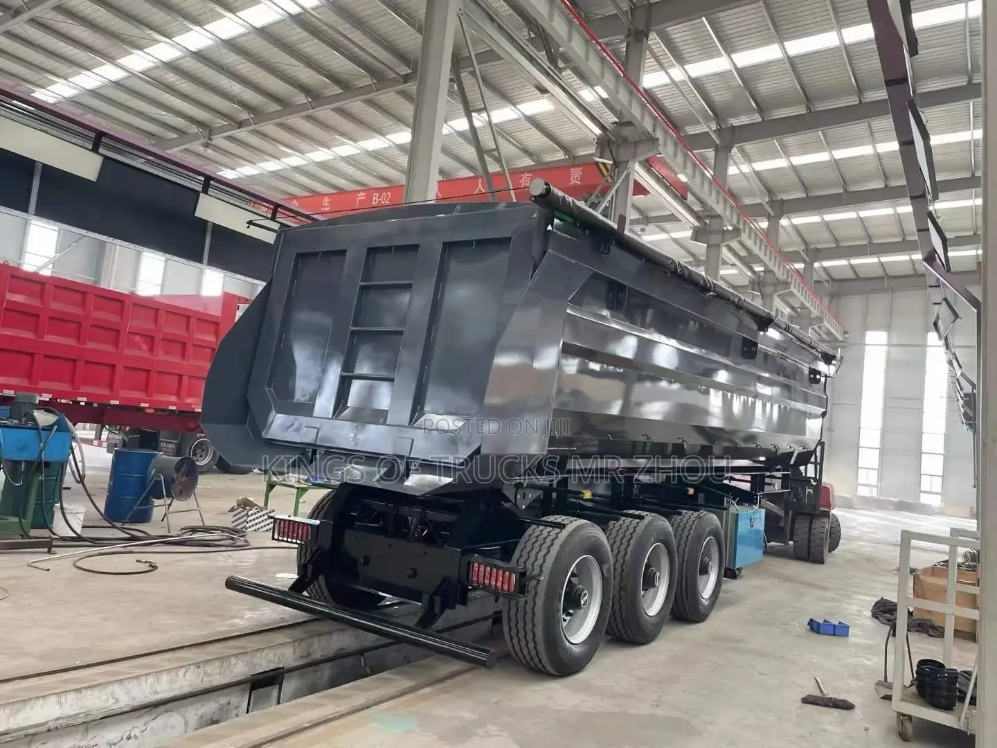 Ready to Order From China New Dump Semi-Trailer