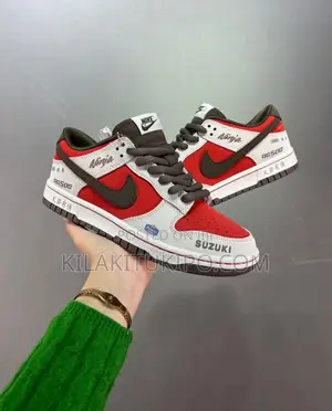 Air Nike Short Red With White