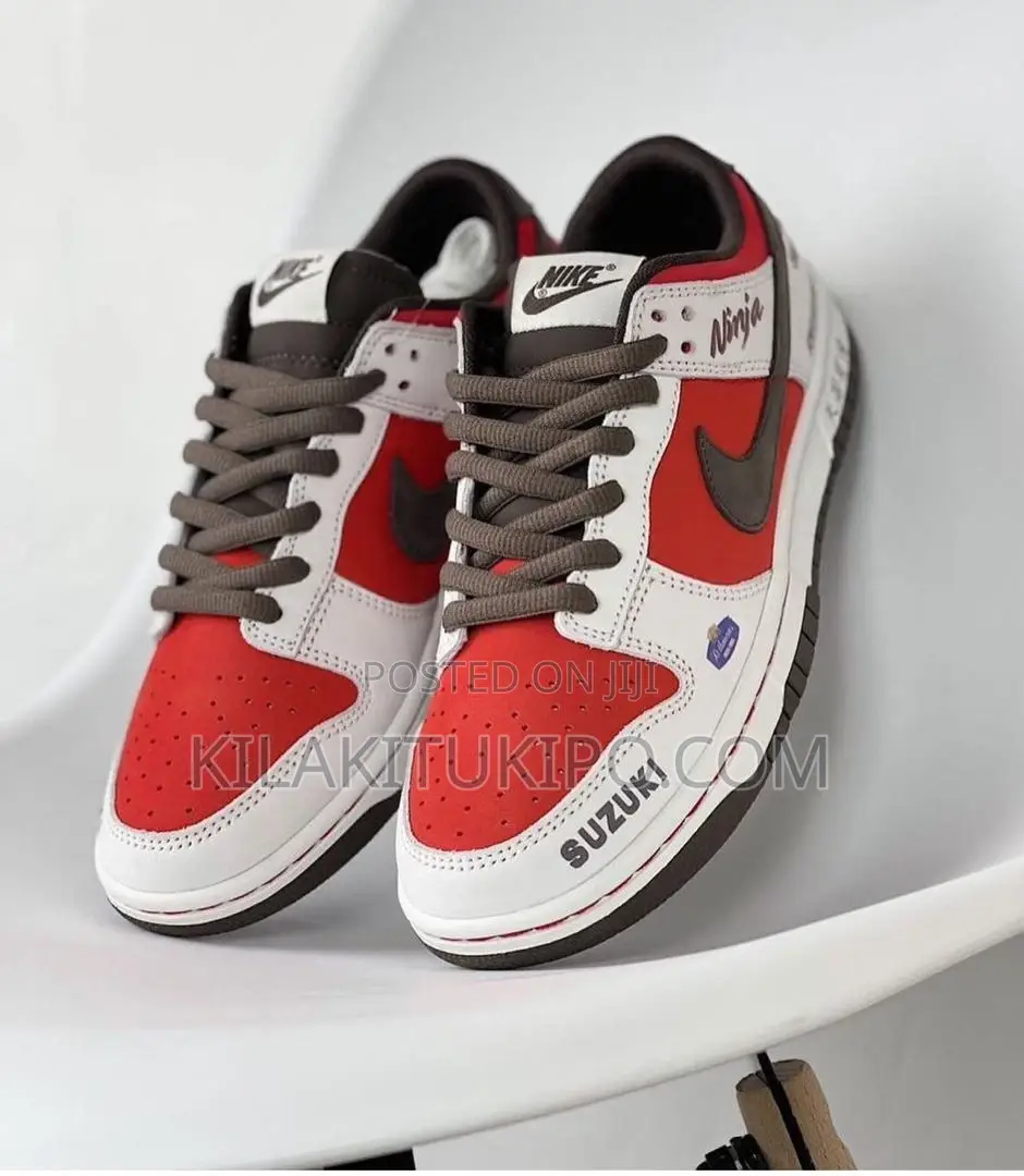Air Nike Short Red With White