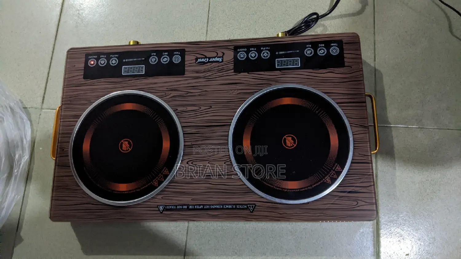 Two Plates Induction Cooker