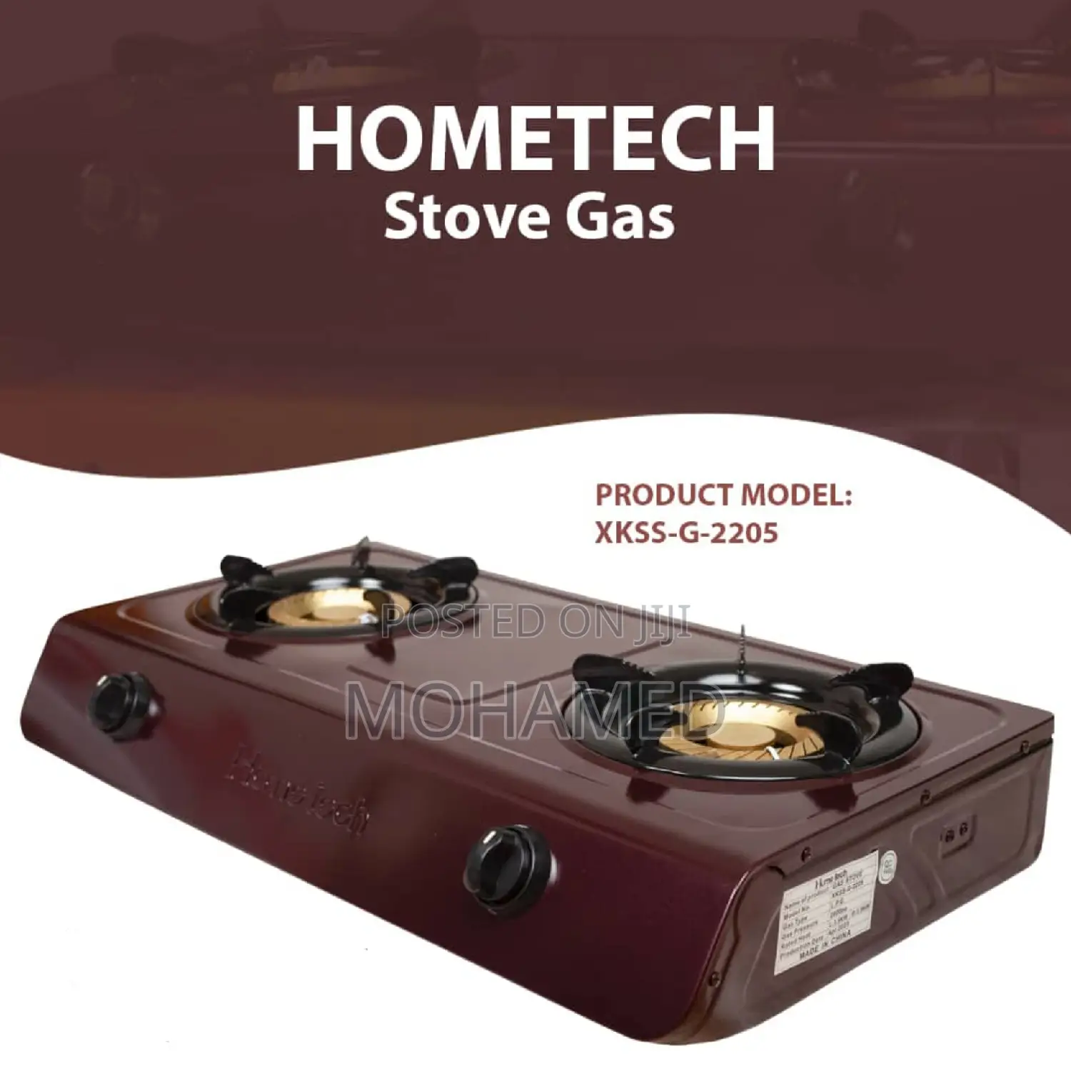 Hometech Jiko LA Gesi