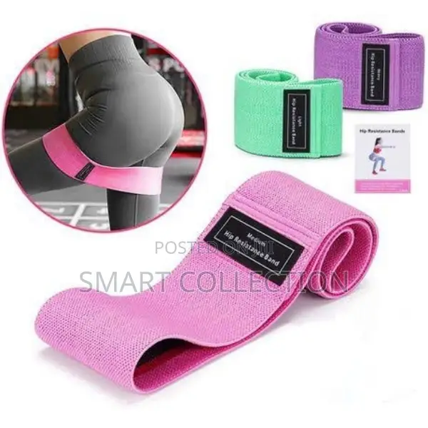 3 Piece Hip Resistance Bands(Regular, Strong,Extra Strong)