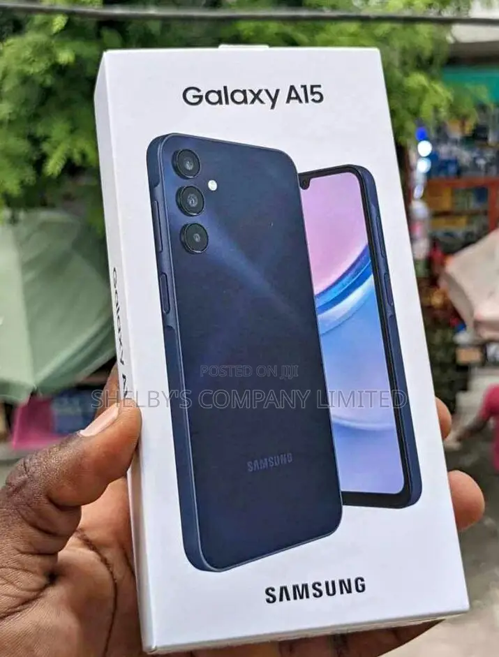 New Samsung Galaxy A15 128 GB Black