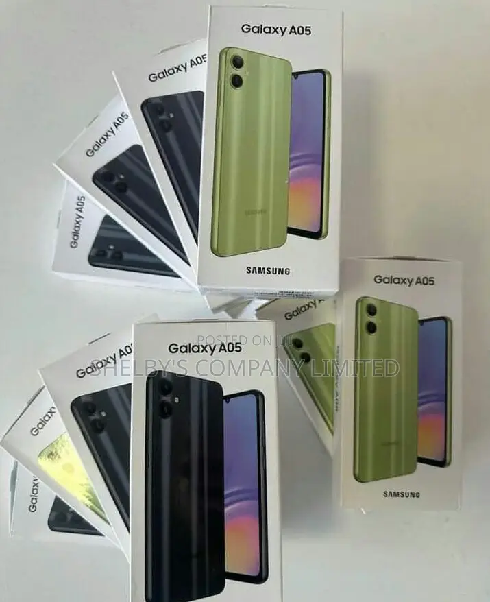 New Samsung Galaxy A05 128 GB Black