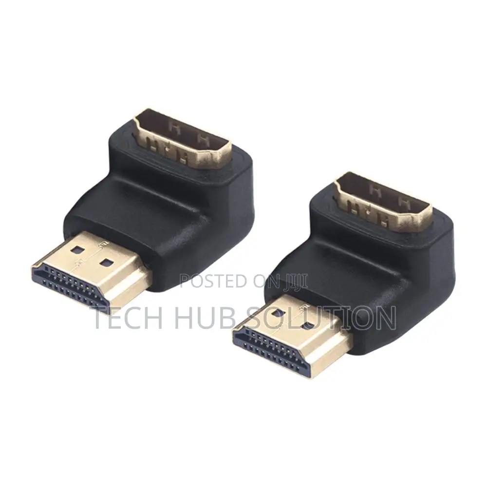 HDMI - Male to Female 90 Degree