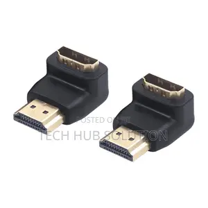 HDMI - Male to Female 90 Degree