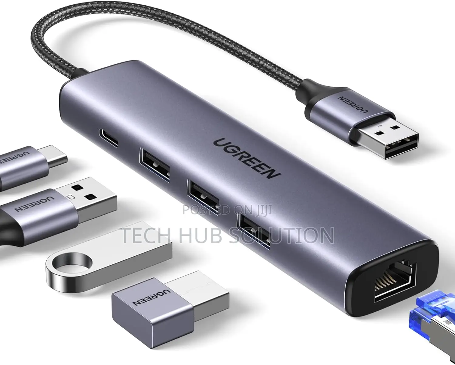 Type C 5in 1 With Ethernet