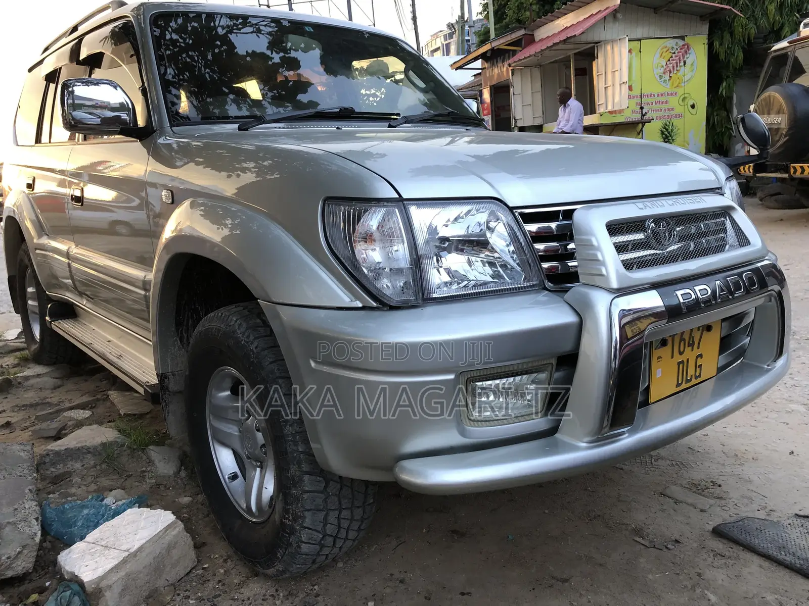 Toyota Land Cruiser 2001 Silver